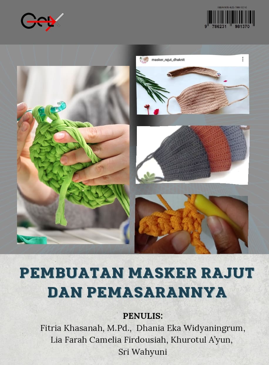 Pembuatan Masker Rajut Dan Pemasarannya